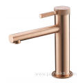 Brushed Gold Tap Bathroom Faucet Mixer